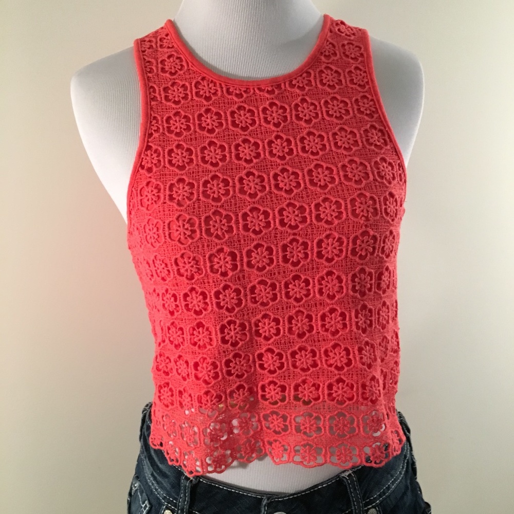 3 for $20 Sale: Bright Orange Crop Top